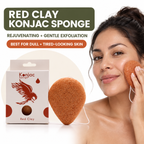 Konjac Sponge - Red Clay - Rejuvenating