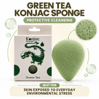 Konjac Sponge - Green Tea - Protective