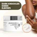 Dunkle Knöchelcreme