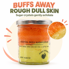 Fragranced Sugar Body Scrub - Peach Sangria 300g