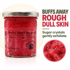 Fragranced Sugar Body Scrub - Strawberry Rum 300g