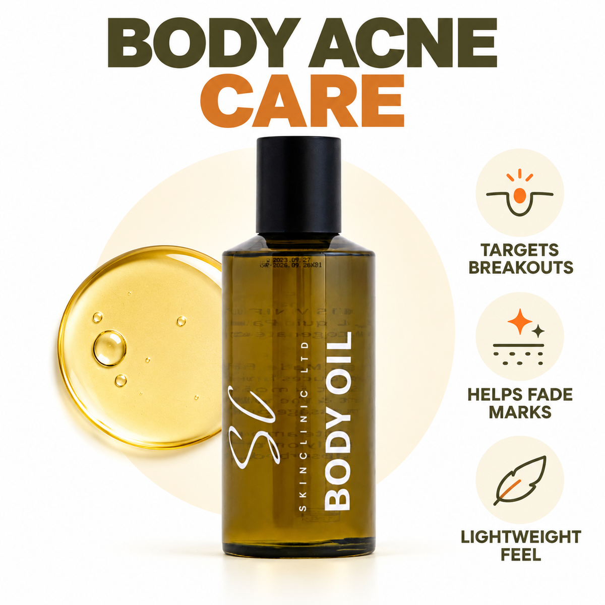 Body Acne Oil