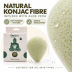 Konjac Sponge - Aloe Vera - Healing