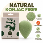 Konjac Sponge - Green Tea - Protective