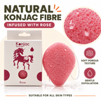 Esponja Konjac - Rosa - Antiedad
