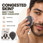 Konjac Sponge - Bamboo Charcoal - Anti-bacterial