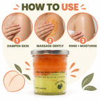 Fragranced Sugar Body Scrub - Peach Sangria 300g