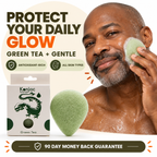 Konjac Sponge - Green Tea - Protective