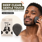 Konjac Sponge - Bamboo Charcoal - Anti-bacterial