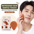Konjac Sponge - Red Clay - Rejuvenating