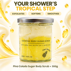Fragranced Sugar Body Scrub - Pinacolada 300g