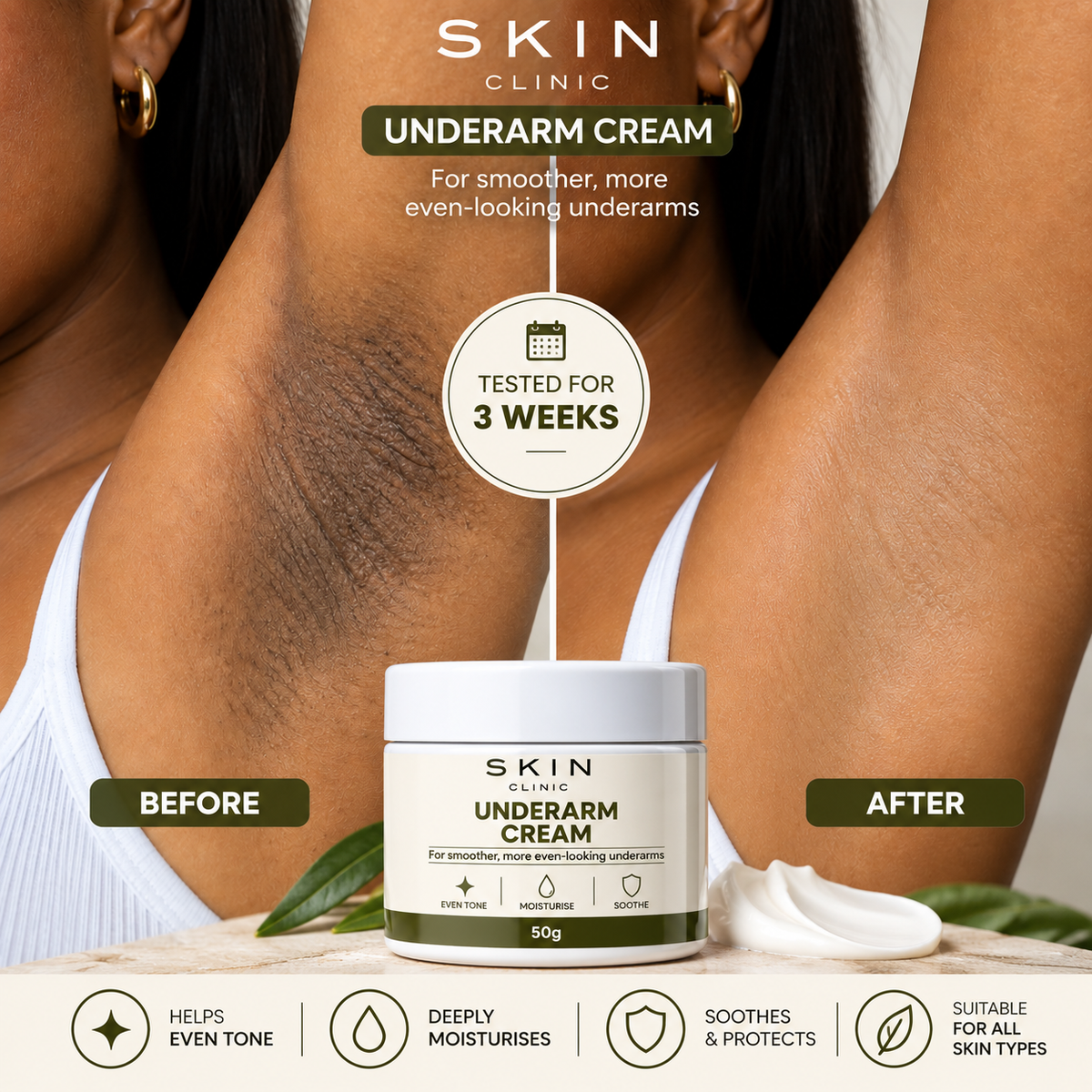 Underarm Brightening Cream