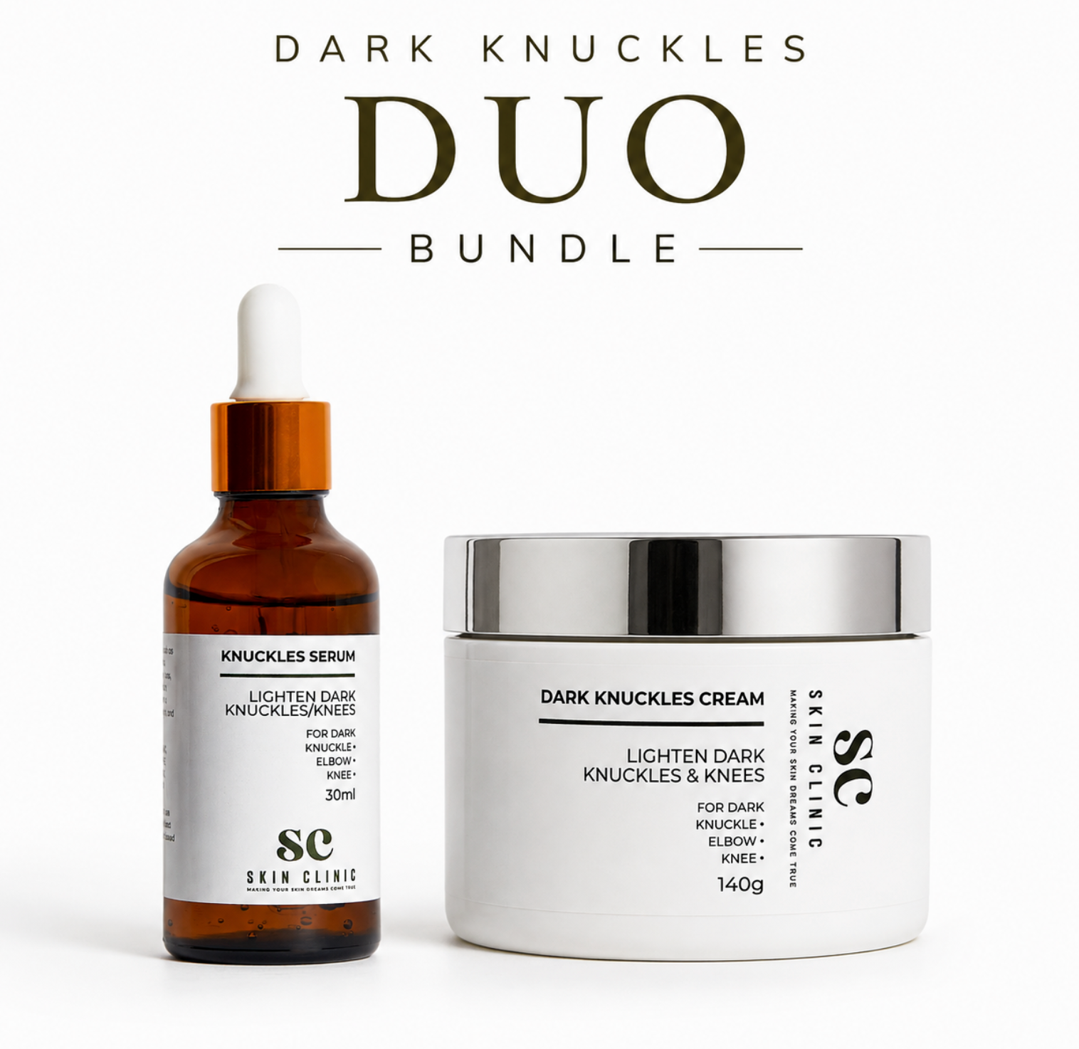1 Knuckle Oil & 1 AM Knuckle Cream