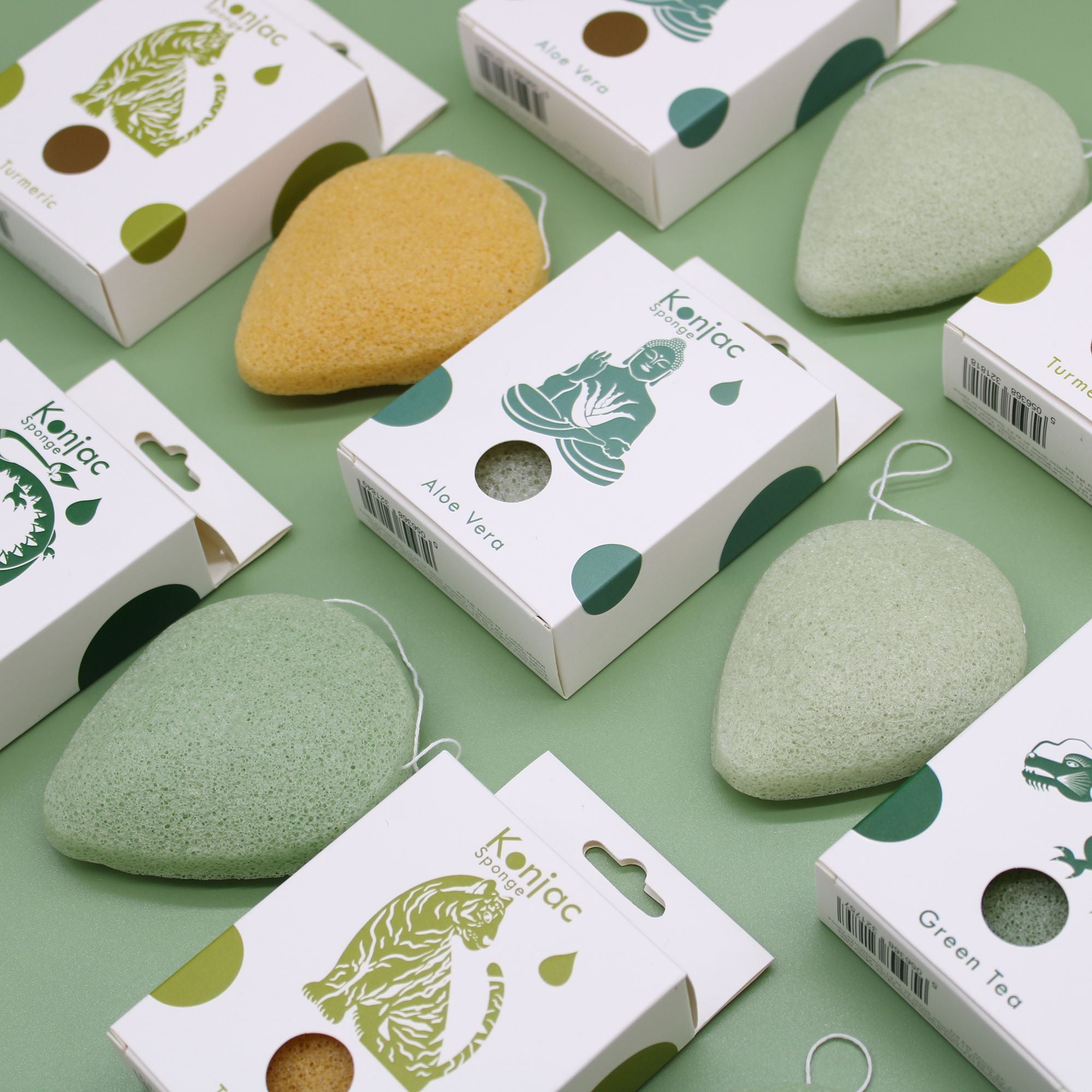 Konjac Sponge - Turmeric - Anti-wrinkle
